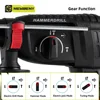 26mm Brushless Electric Hammer Cordless Rechargeable Multifunction Electric Rotary Impact Drill  Tool For Makita 18V Battery 4