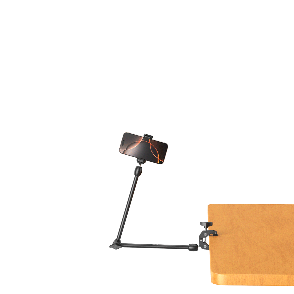 SmallRig Desktop Magic Arm mit krabbenförmigem Klemmset, zweiteilig, verstellbarer Magic Arm, 55 cm, 5624 – Detail 10