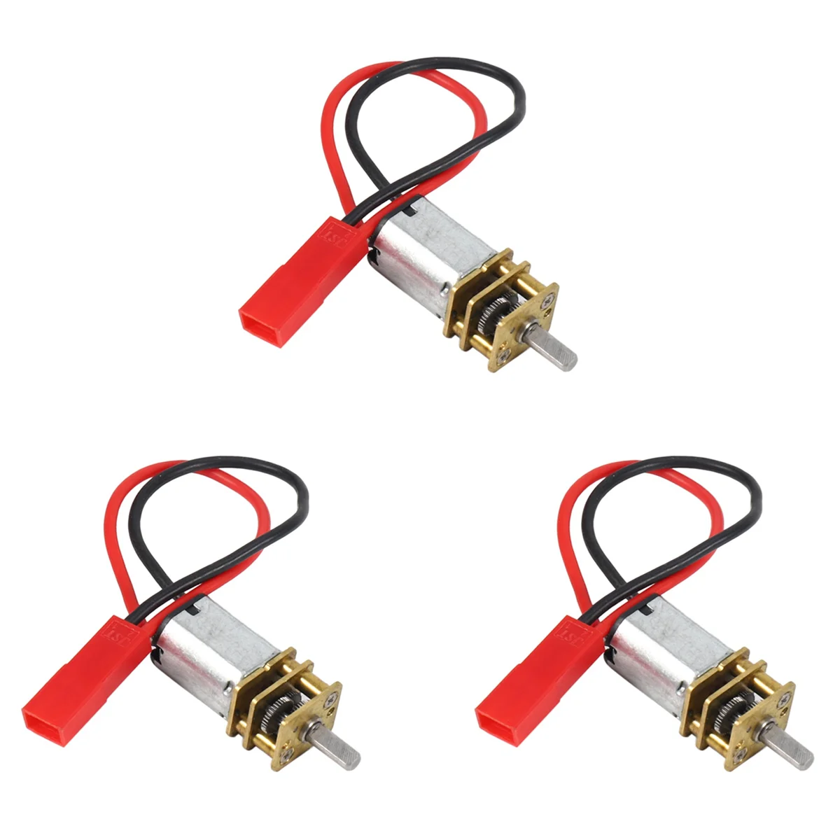 BAAU 3X for Z-E0051 Replacement Motor for 1/10 RC Crawler SCX10 Trx4 Mini Warn 9.5Cti Winch Z-S1571