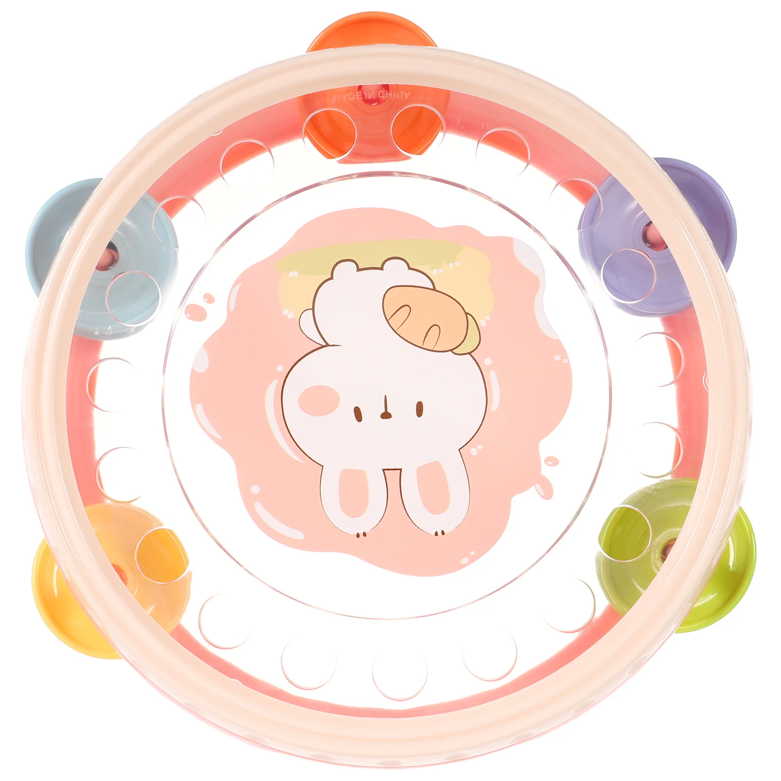 

Music Drum Child Infant Toys Rhythm Instrument Plastic Kids Adorable Tambourines
