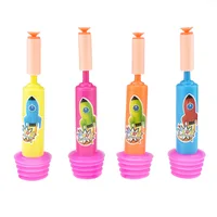 5/10/15sets Mini Airbag Powered Soft Foam Eva Rocket Launchers Funny Outdoor Games Toys for Children Kids Party Favors Gifts 2