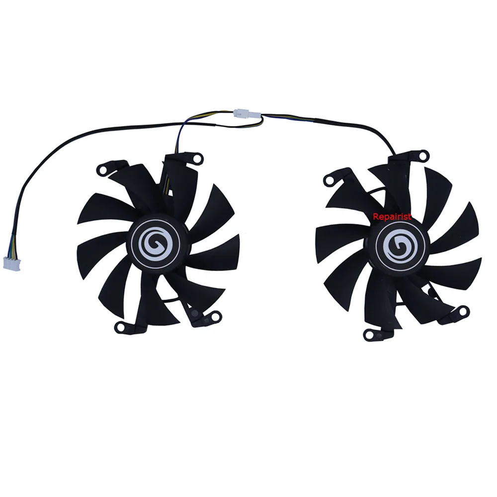 Conjunto Gpu Cartão Fãmining Card Cooling Fanpara Nvidia Galax Cmp 50hxventilador de Cartão de Mineração Peças