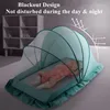 Crib Mosquito Net Encrypted Children Yurt Free Installation Portable Foldable Cribs Tent Cradle Bed Sleeping Pad москитная сетка 3