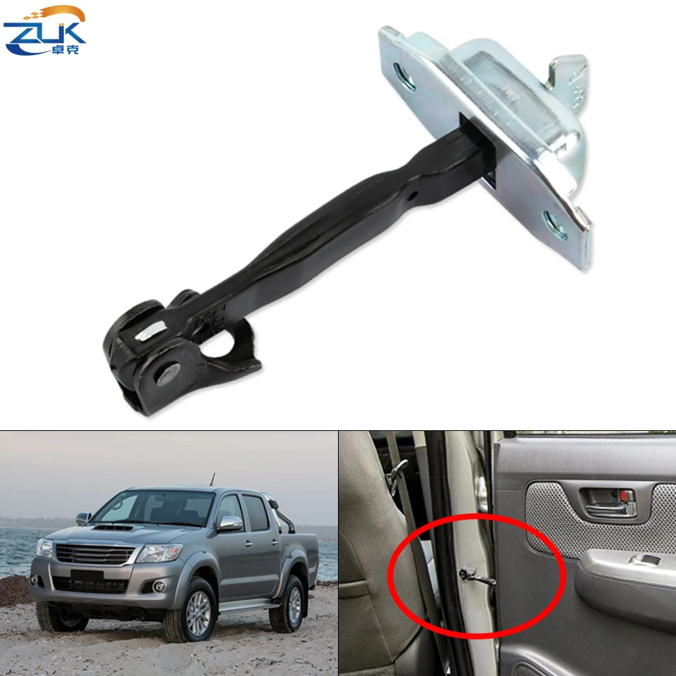 Zuk Car Door Checker Stopper For Toyota For Hilux 20042015 Fortuner