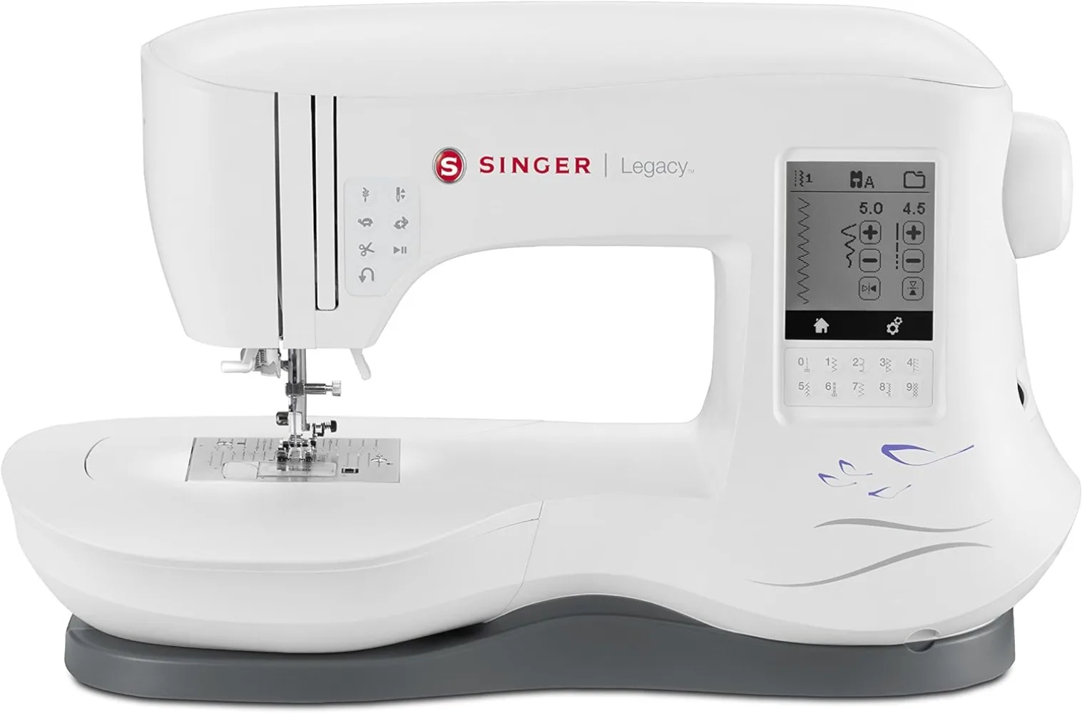 Legacy Embroidery Machine with 200 Built-In Embroideries LCD Touch Screen & 250 Built-In Stitches Sewing Made Easy