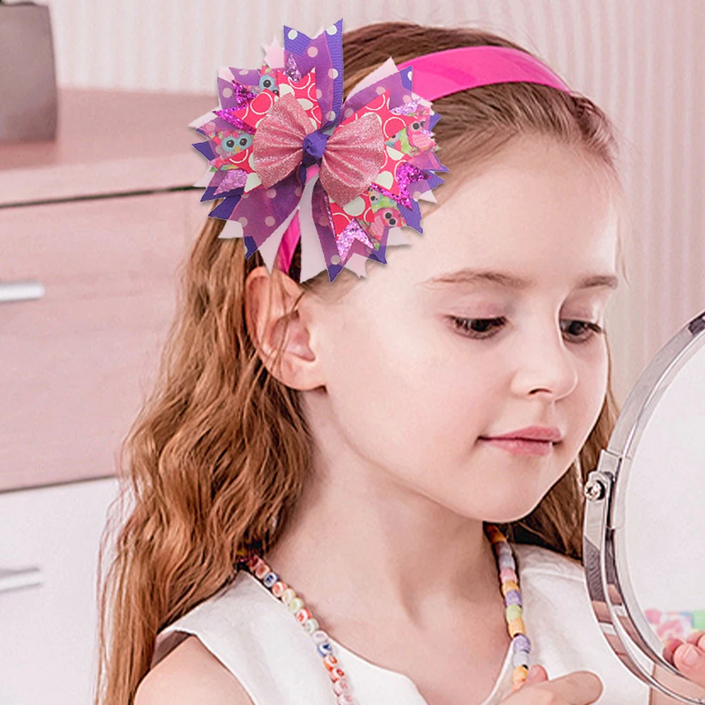 Cute Hair Accessories Girl Bows Hair Clips Sweet Stereoscopic Colorful Bows Clip Hairpin Barrettes Headwear Baby Hair Accessorie 3