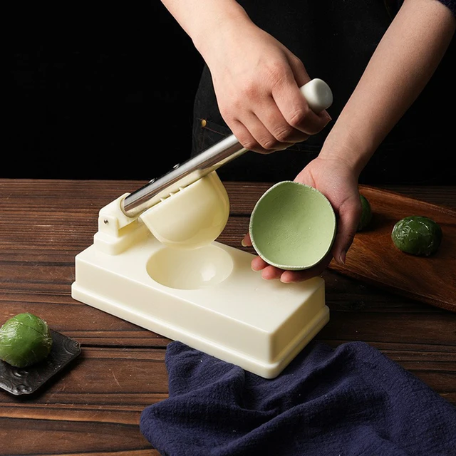 Dumpling Skin Mould DIY Quick Dumpling Pressing Tool Manual Non Stick Plastic Dumpling Skin Press Mold For Pierogi Maker - Image 5