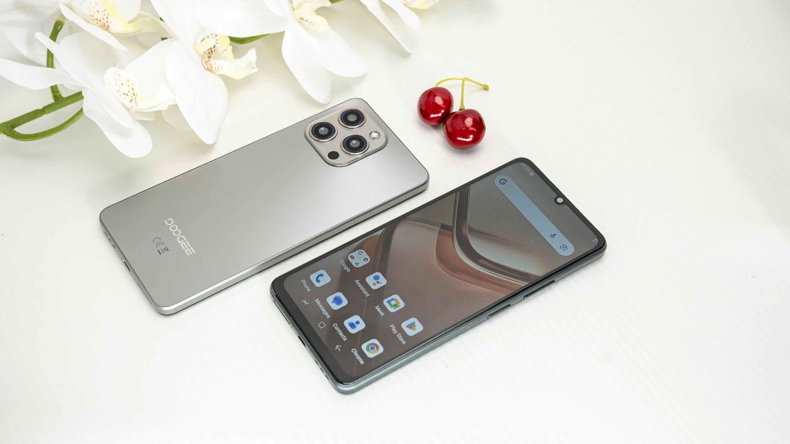 Global Version DOOGEE Note 58 8GB RAM 128GB ROM 6.75" HD+ 90Hz IPS Screen 6250mAh Large battery NFC Android 15 Smartphone