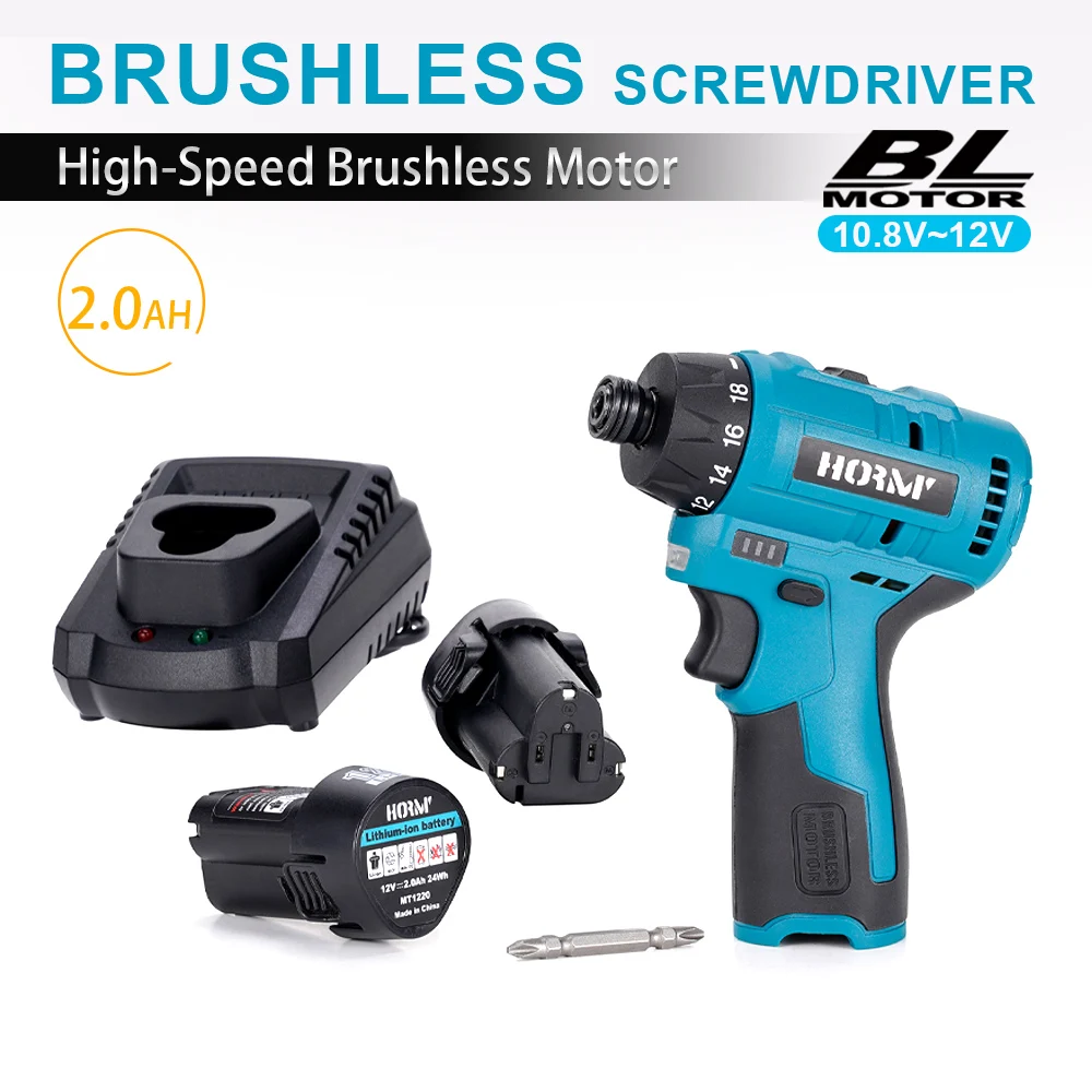 12V 35N.m Cordless Screwdriver Electric Hammer Drill Dual Speed Brushless Motor Drill For Makita Battery Power Driver Tool himo z20 plus folding e bike 20 2 125 inch tire 250w motor 25km h max speed 36v 10ah battery torque sensors 80km max range ipx7 waterproof dual mechanical disc brake grey