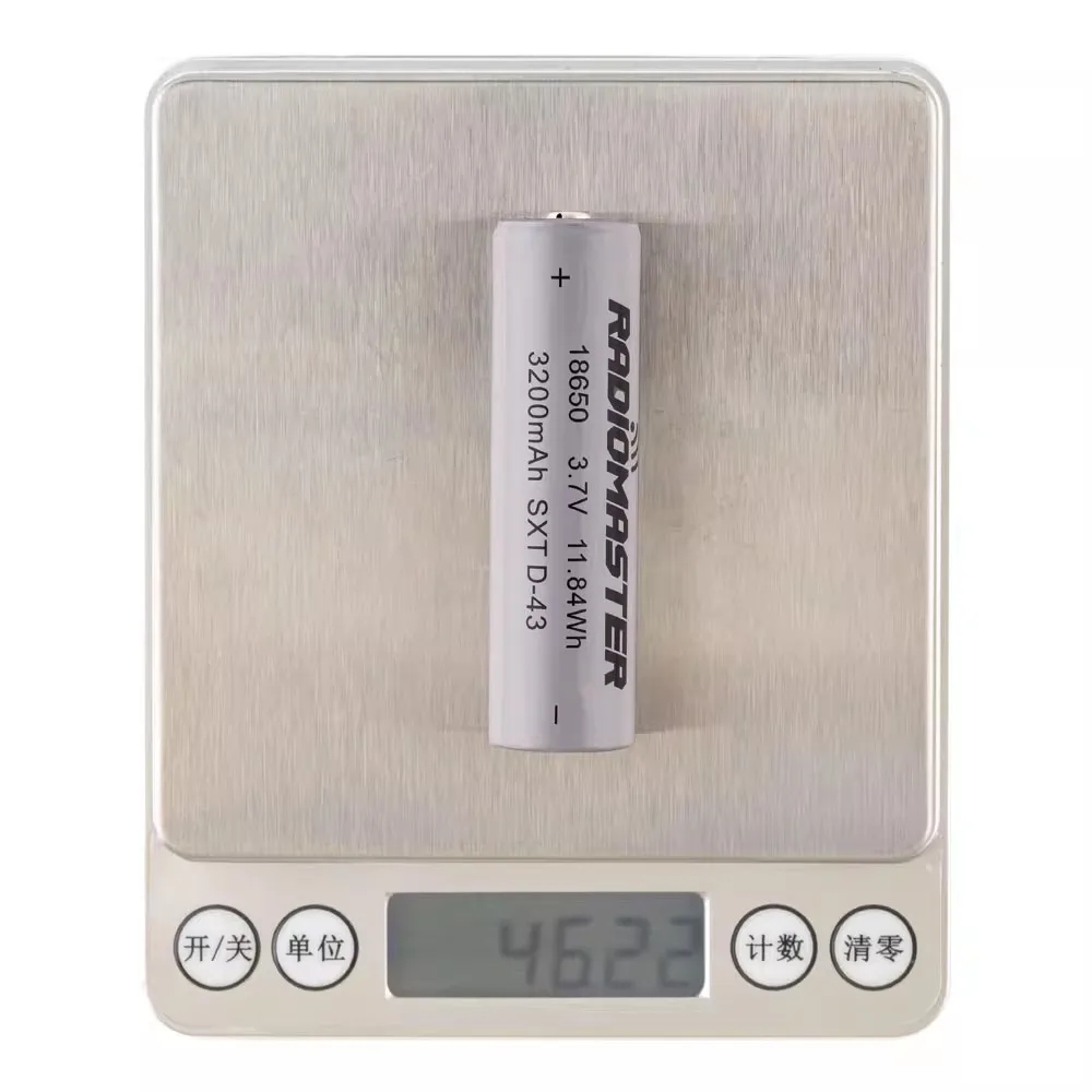 Batterie 18650 3200mAh pour Radiomaster TX12 TX16S - Lot de 2