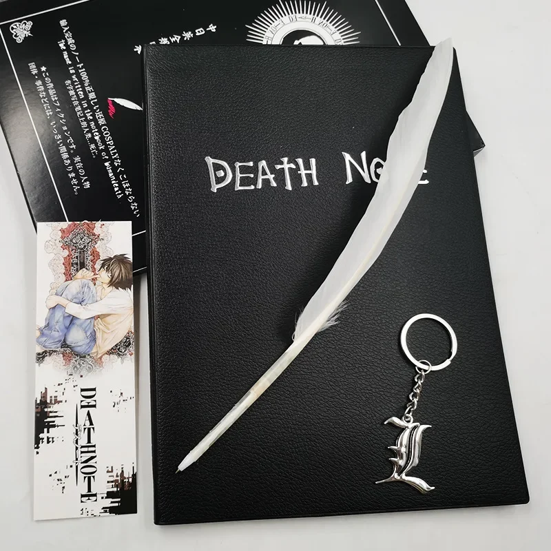 Death Note Notebook Collana Grandi Riviste A Tema Per Notebook Anime Logo Person - Foto 3