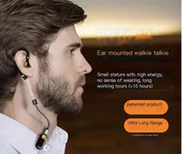 Sinorise SR-610 Mini Wireless Ear-hook Walkie-Talkie Earphone for Bar Hotel Beauty Salon (1pcs) 1