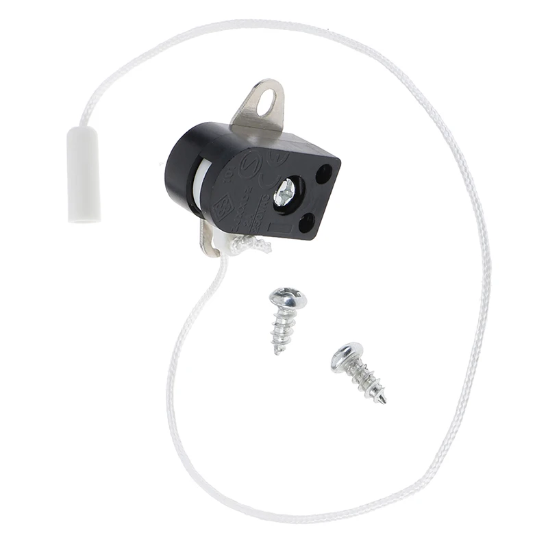 Description Picture 5 of item1pc Lamp Pull Cord Mini Switch Pull Wire Switch Universal Pull Chain Cord For Ceiling Lamp Switch Replacement Tools Push Button