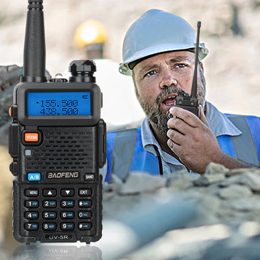 Baofeng UV-5R 8W True High Power 8W Powerful Walkie Talkie Long Range 10km FM Two Way Radio CB Portable uv5r Hunting Radios 4