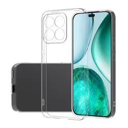 Ultra Thin Clear Soft TPU Phone Case - Transparent Silicone Back Cover for Honor 400 smart (Transparent)