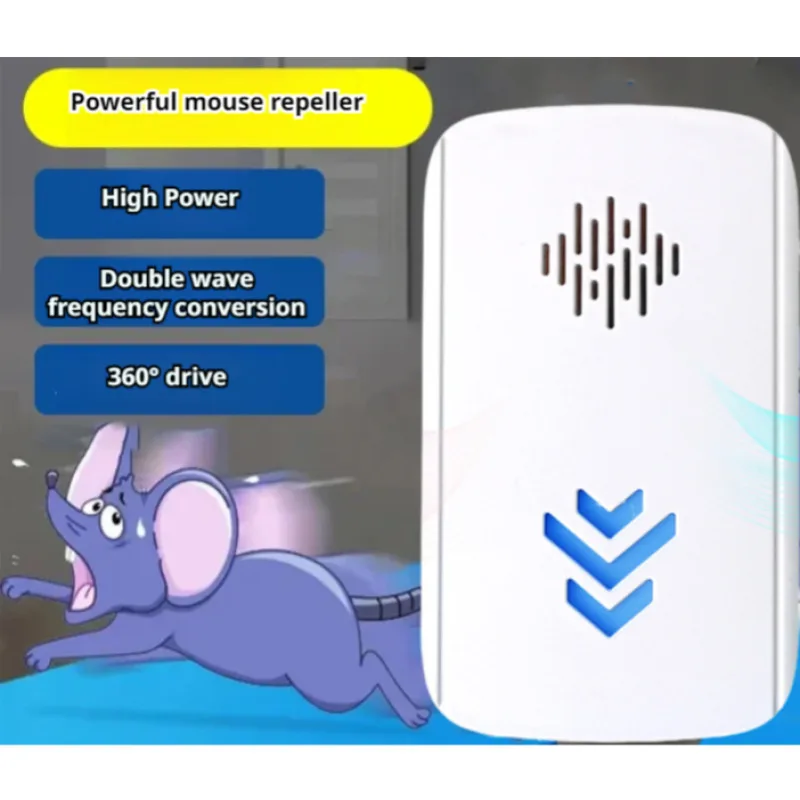 Repellente Per Zanzare Ad Ultrasuoni A Impulsi Ad Alta Potenza Con Risonanza Repellente Per Roditori Ad Ultrasuoni Intelligente