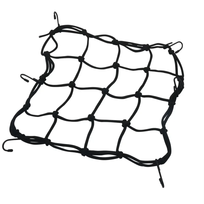30x30cm Motorcycle Luggage Mesh Bag High Elasticity Fixed With Helmet Mesh Stretchable Accessories motorcycle cargo net motorcycle bungee net motorcycle luggage net motorcycle luggage bag