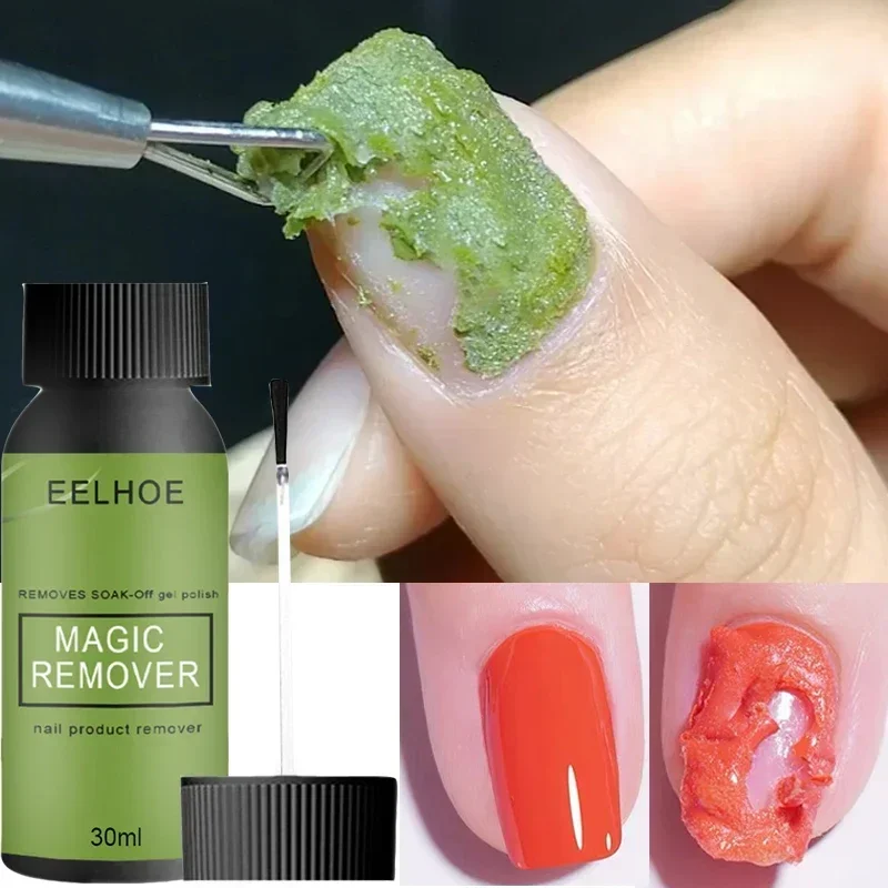 

10/30/50ml Magic Remover Nail Gel Polish Remover UV Gel Polish Delete Magic Degreaser Nail Remover Semi Permanent Varnish Polish