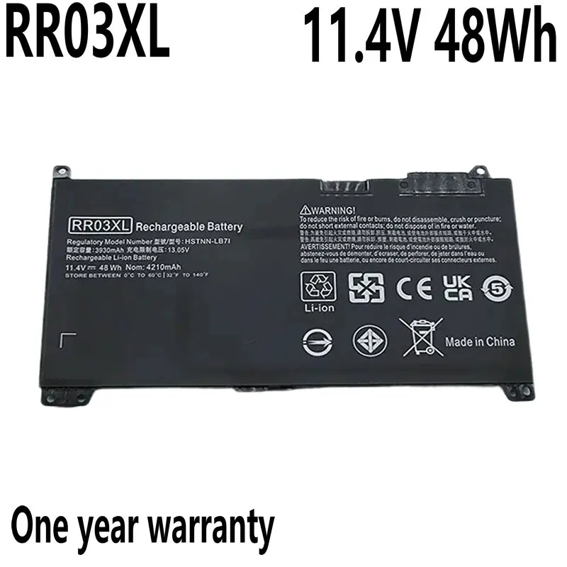 

Новый аккумулятор для ноутбука RR03XL для HP ProBook 430 440 450 455 G4 G5
