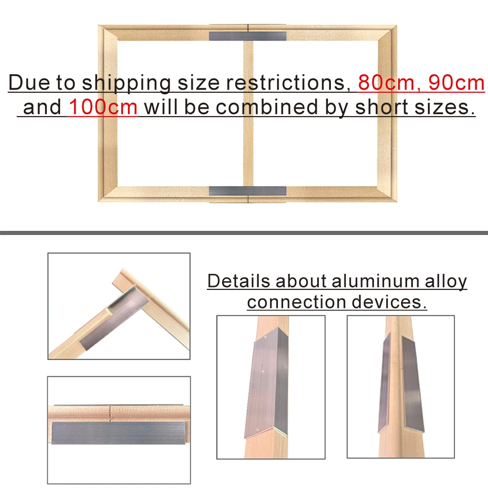 DIY Wooden Canvas Frame Kit 4