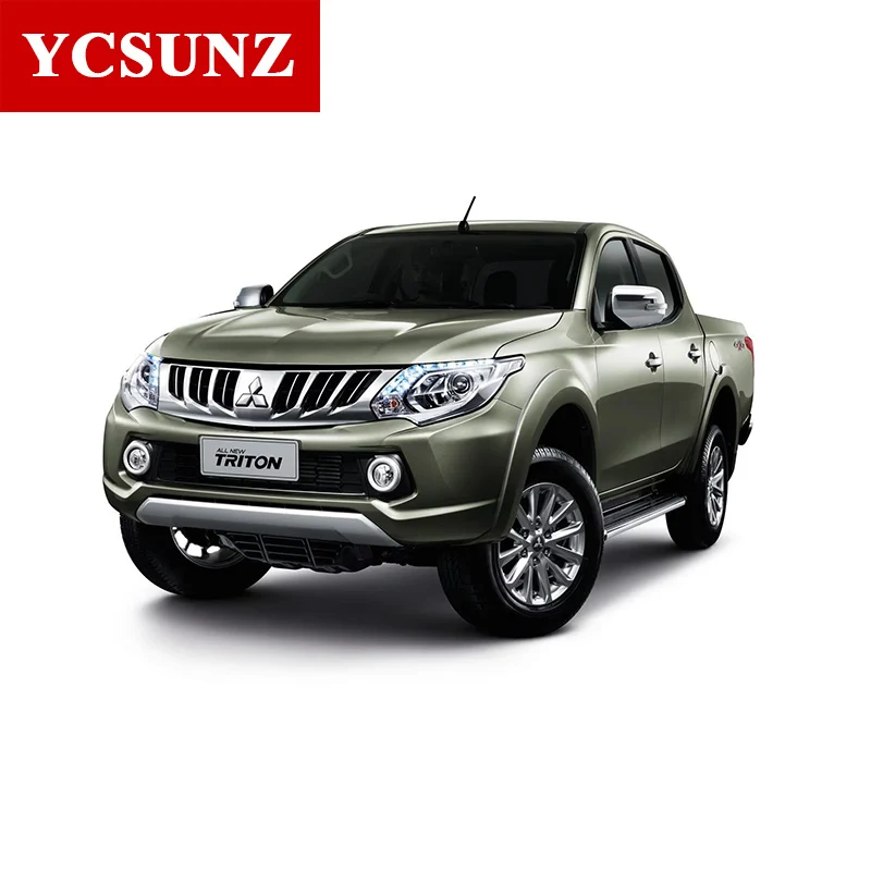 미쓰비시 트라이톤 L200 MQ 2015 2016 2017 2018 2019 더블캡 차량용 너트 스타일 펜더 플레어 휠 아치 액세서리