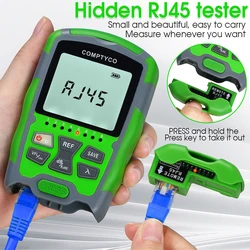 COMPTYCO 3 in 1 FTTH Fiber Optic Power Meter AUA-MC7/MC5 LED Light SC/FC/ST Universal Connector -70~+10dBm Fiber Optical Tester