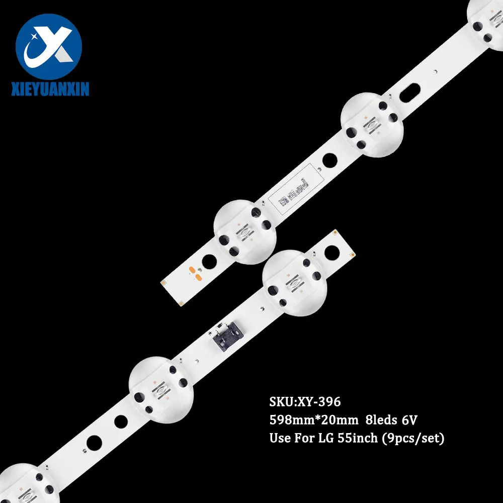 Рисунок 5 - ТВ-полоса с 8 лампами