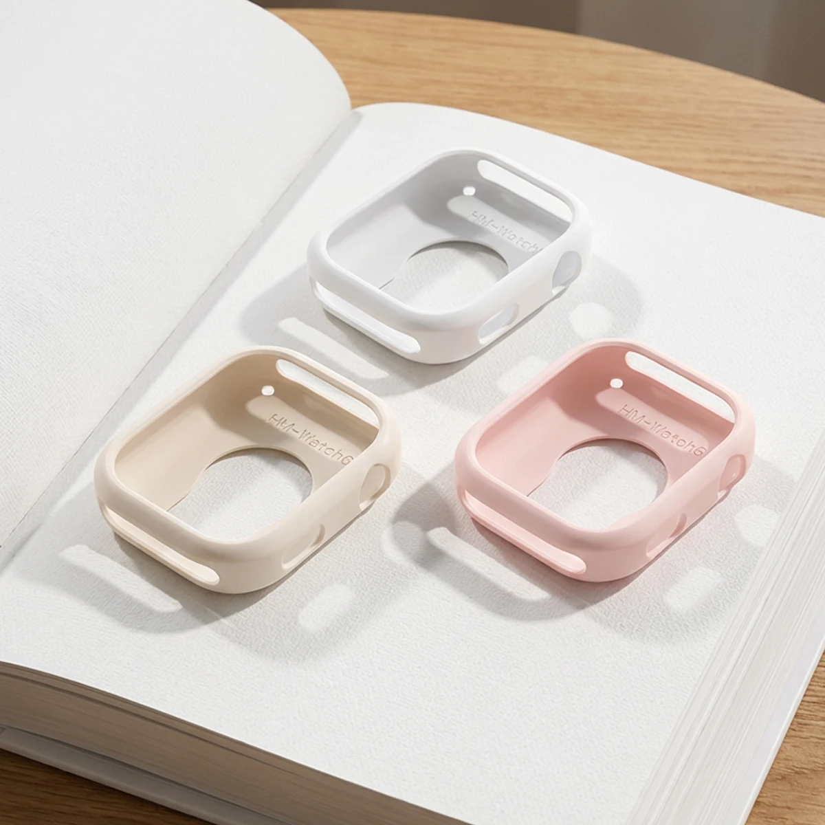 Hollow Soft Silicone Case Cover for Watch Protection – Direct Charging Compatible
