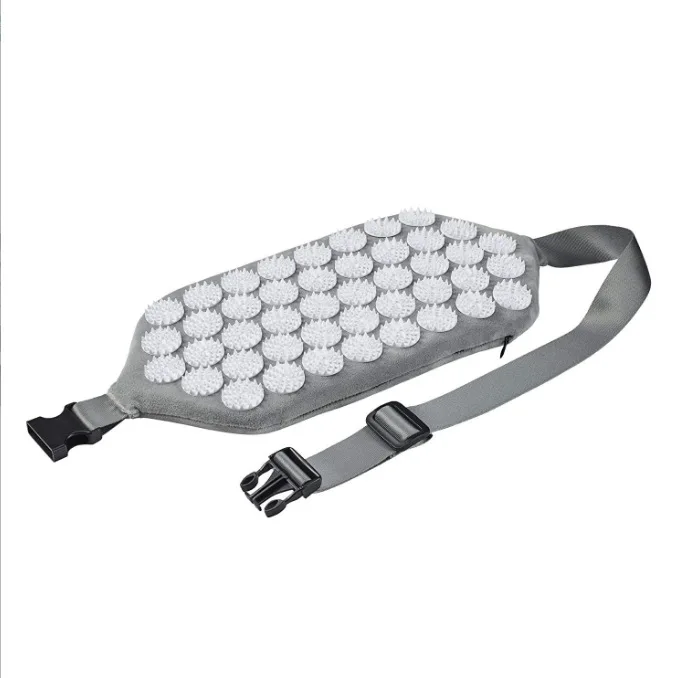 Acupuncture Waist Belt Adjustable Accupuncture Point Waist Belt Back Pain Relieve Needle Belt Adjustable Waist Massage with Sponge Parents Gift
