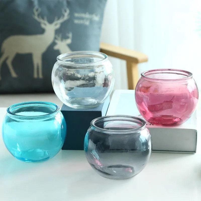 

Modern Spherical Fish Box Guppy Desktop Ecological Small Free Shipping Plants Mini Breeding Terrarium Akwarystyka Petkit Items