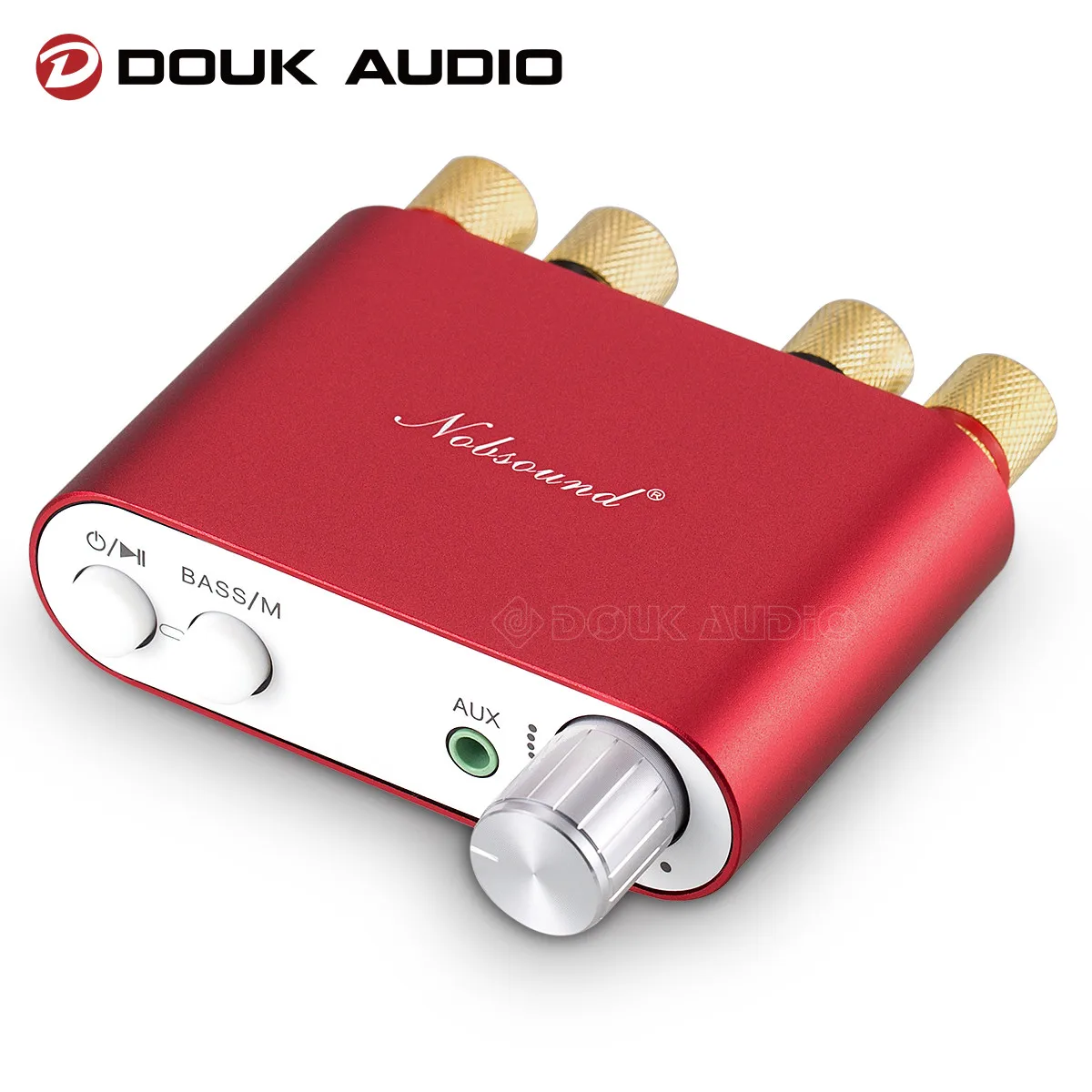 Douk Audio Hifi 100W Mini Tpa3116 Amplificatore Digitale Bluetooth Amplificatore Stereo Ricevitore Audio Hifi Dac Usb Con Alimentatore
