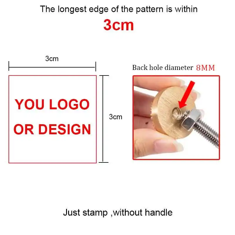 3cm m8 hole
