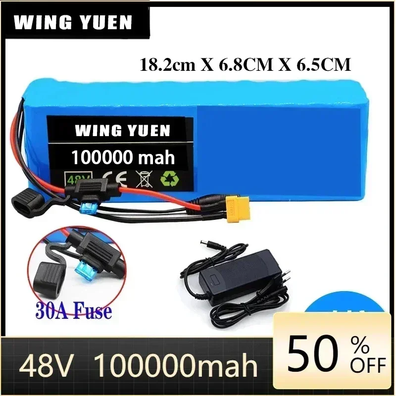 

Long-Lasting 13S3P 48V100Ah Electric Vehicle 18650 Lithium Battery Pack with Safety Features