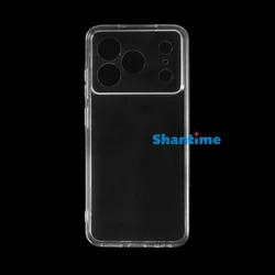 Shockproof TPU Rubber Protective Case for Doogee Note 56 Pro (Transparent)