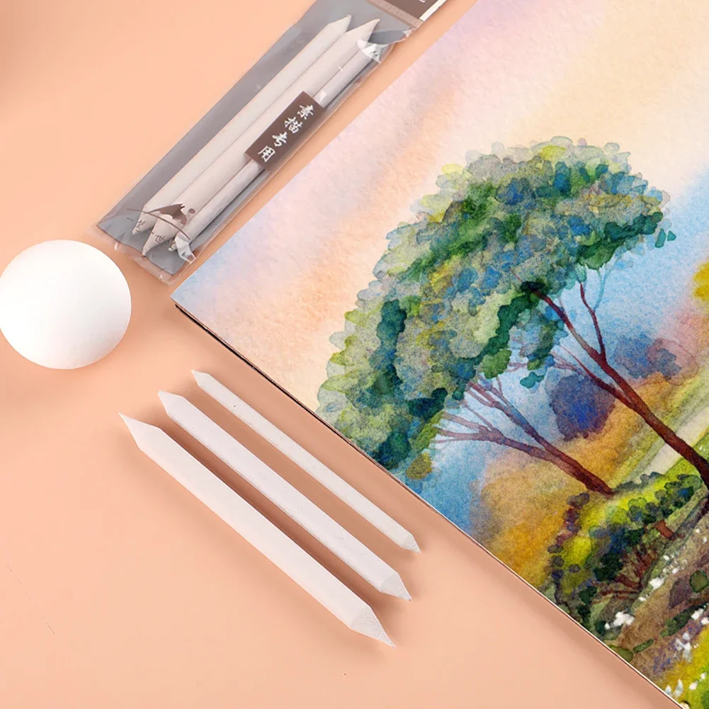 Blending Stumps and Tortillions Paper Art Blenders Sandpaper Pencil Sharpener Pointer for Artist Charcoal Sketch Drawing Tools 4