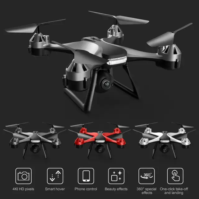 Lenovo jc uav intelligent obstacle avoidance drone with k profession dual camera quadcopter rc distance