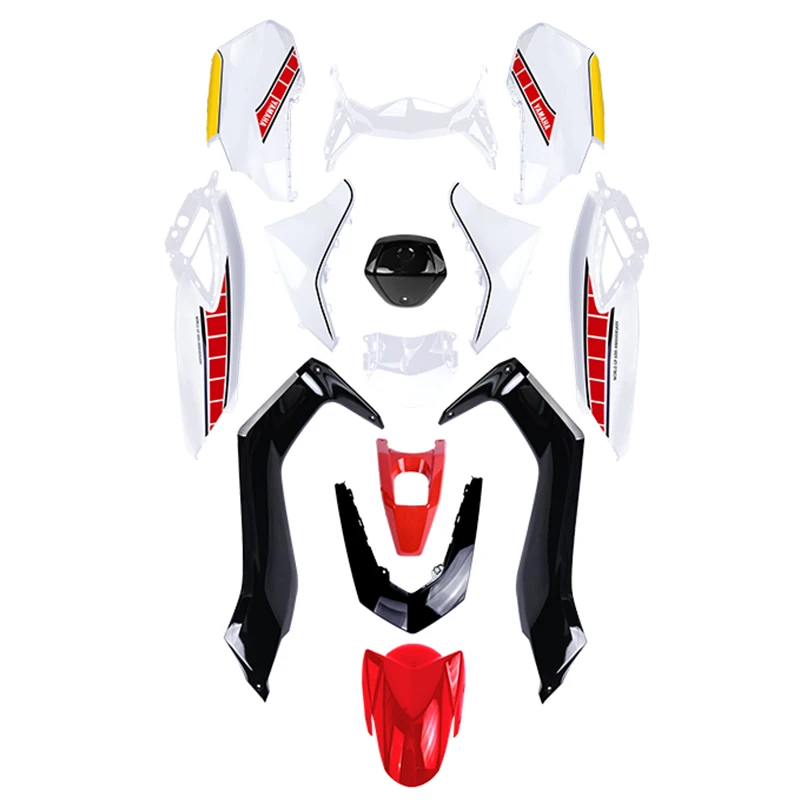 

Fit For 2020 NMAX Motorcycle Accessories Fairing Body Systems Motorbike Front Fairing Fixed Wing Intake Wing Frame Parts