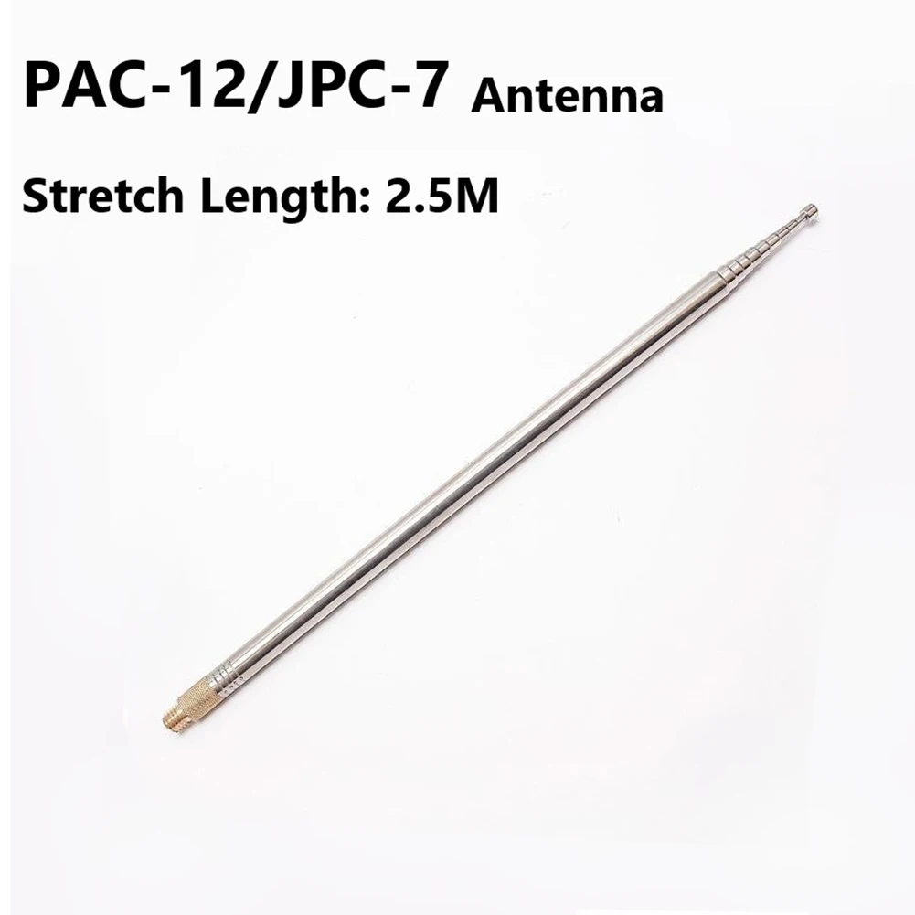 304 스테인리스 스틸 휴대용 단파 로드 안테나, Pac12 Jpc-7 측정 분석 기기 액세서리, 2.5m, 1 개