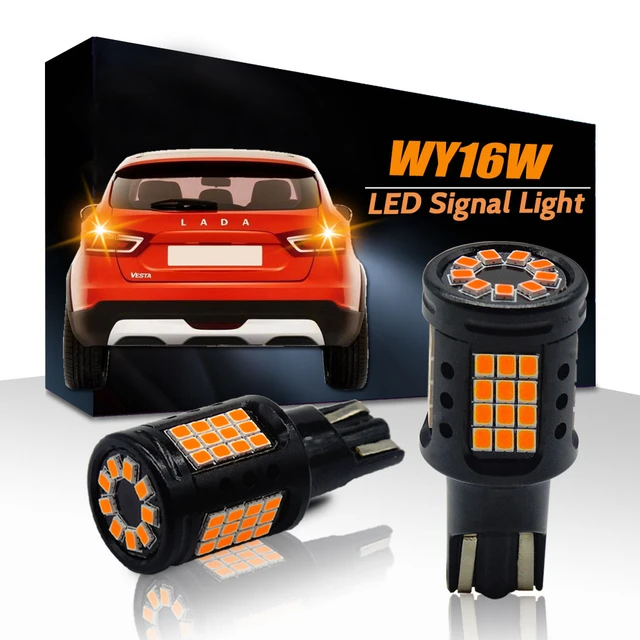 7443 T20 Red Strobe Flashing LED Brake Light Bulbs, 45 OFF