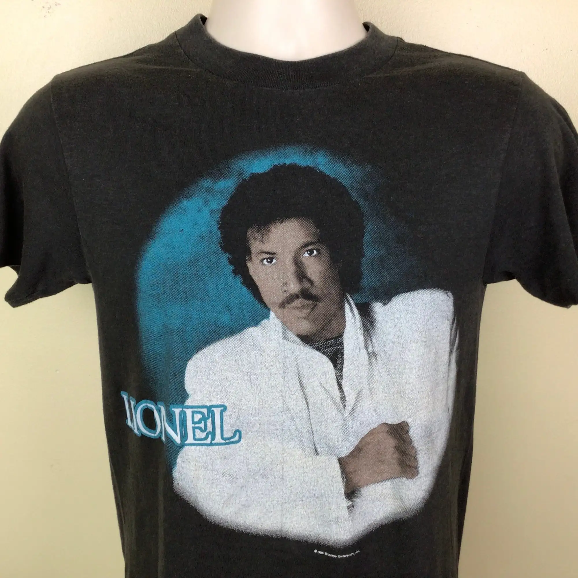 Vtg 1986 Lionel Richie Танцующая футболка на потолок для концерта S/M 80s поп-певец командомеры