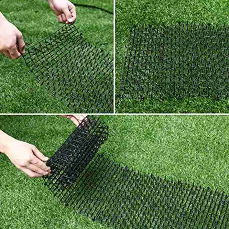 Cat Dog Mat With Spikes, Cat Dog Animal Spikes Repellent Deterrent Mat, Indoor Cat Outdoor Mat For Garden, 150X30cm 5