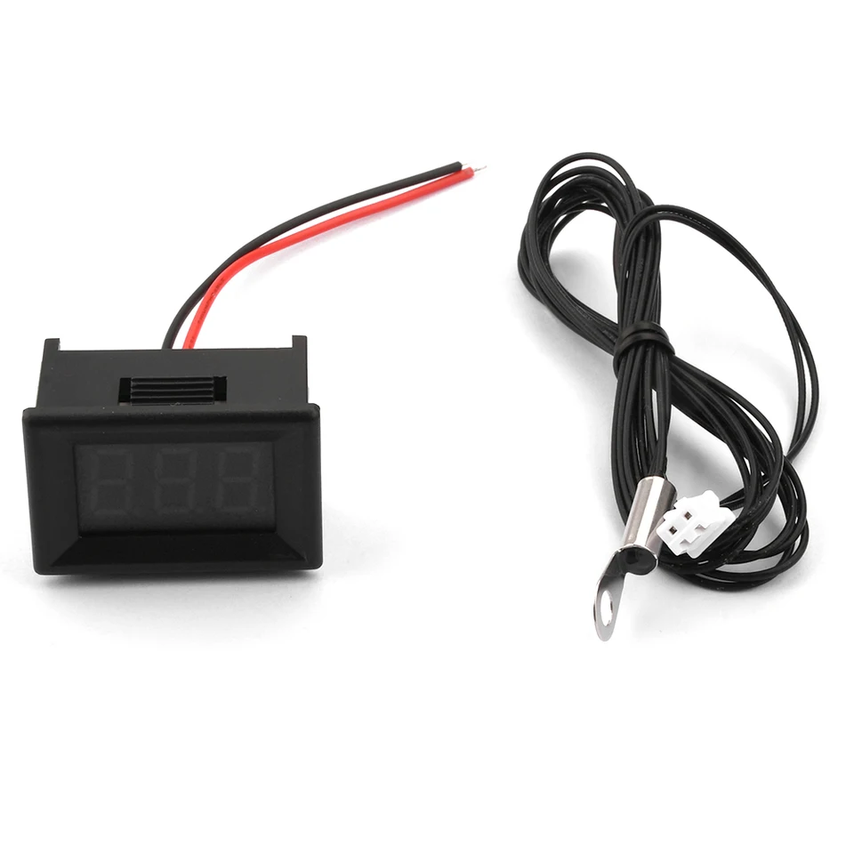 Termómetro Digital Dc4-25 V Ntc10k Con Sonda Metálica C/f Us | Meses - Foto 4