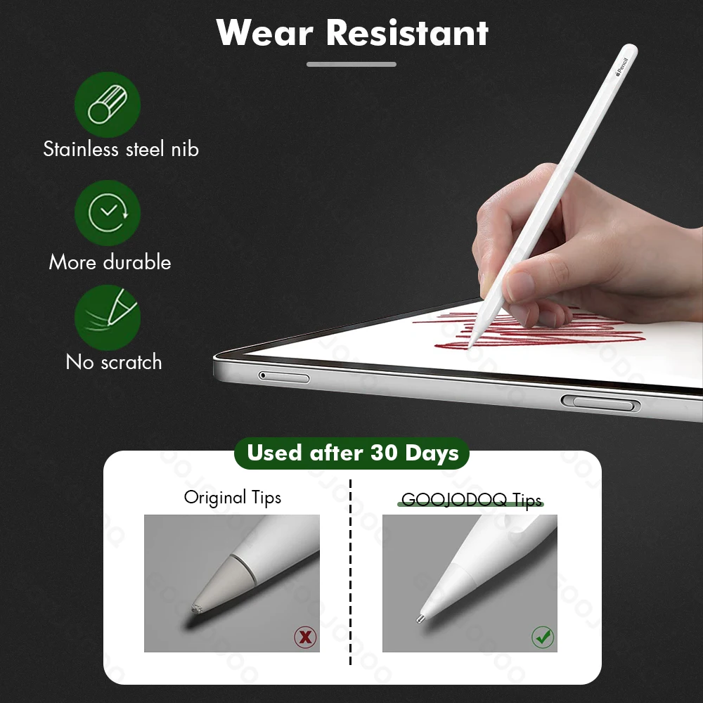 Tip Worn Out Apple Pencil Tip Durability Wear Out Tips For Using