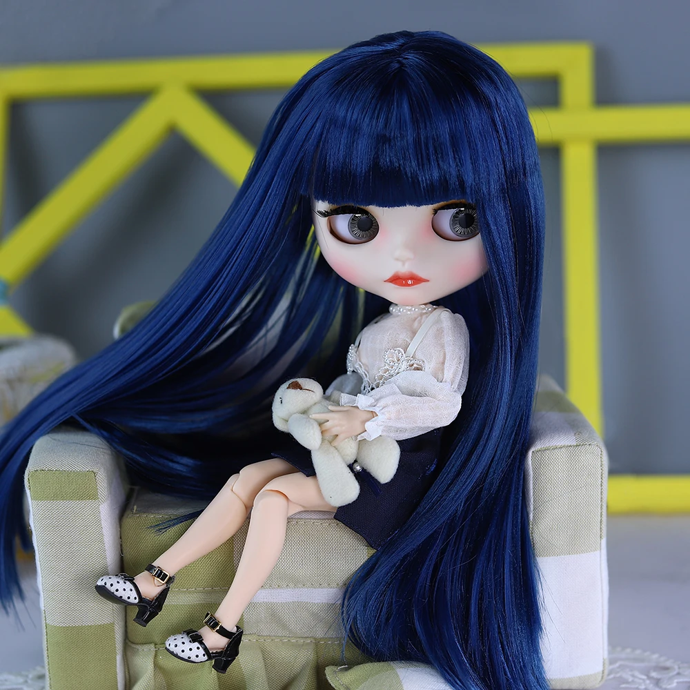 Blue Hair Blyth BJD Doll 4