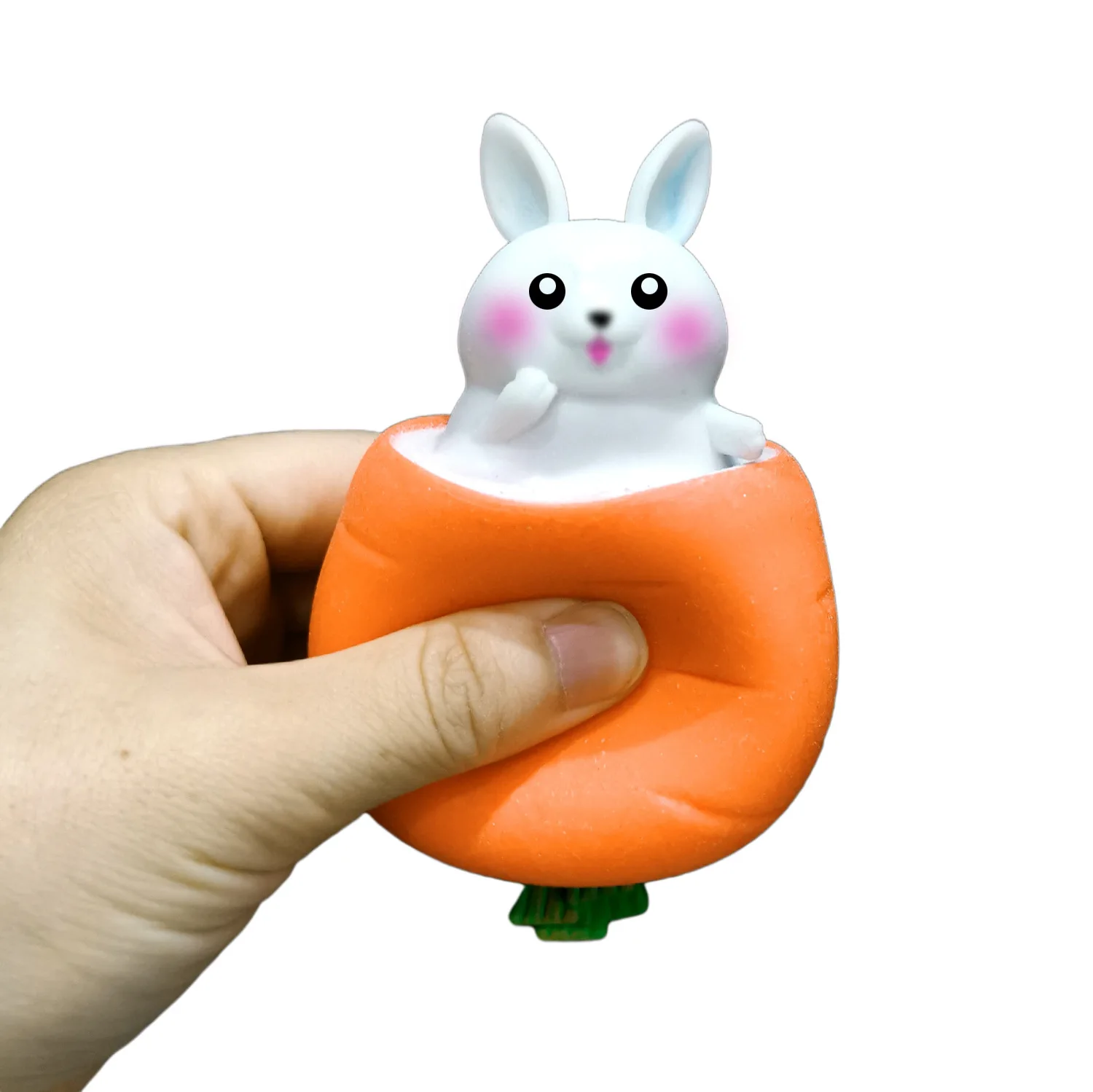 Whimsical Pumpkin Squirrel Astronaut Stress Relief Toy