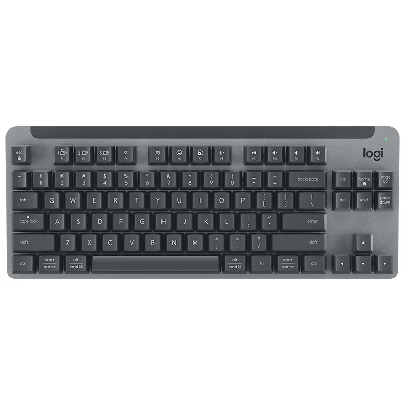 Logitech K855 Kablosuz Çift Modlu Mekanik Klavye Özelleştirilmiş TTC Kırmızı Tuş Başlıklarıyla Uyumlu Windows/MacOS/Chrome OS/Linux Sistemleri