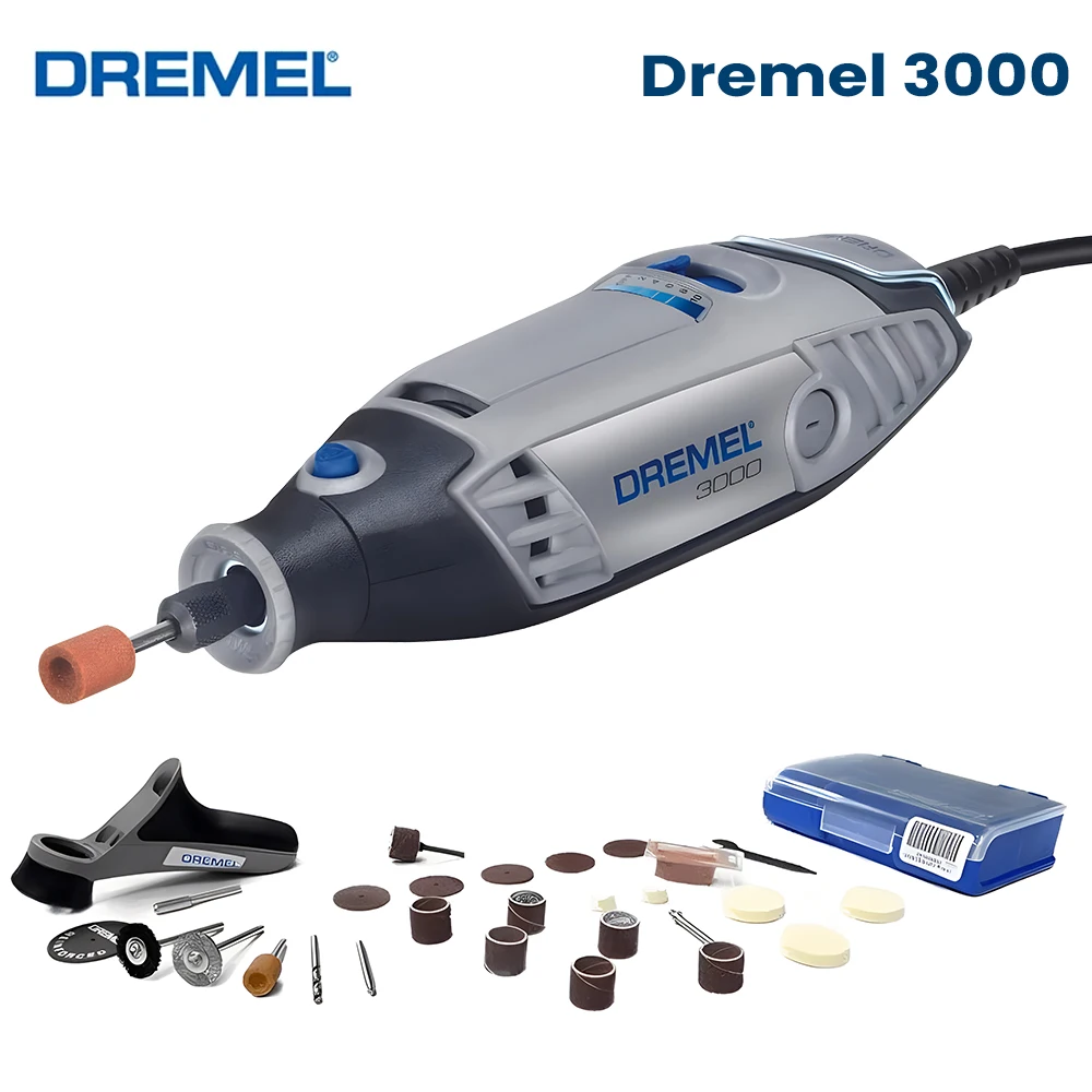 Amoladora el ctrica Dremel 3000 herramienta rotativa Kit de pluma amoladora-el-ctrica-dremel-3000-herramienta-rotativa-kit-de-pluma