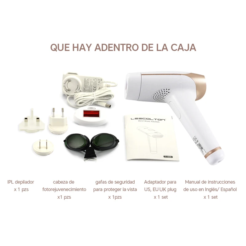 Permanent Hair Ipl Lescolton Lescolton Ipl T009i Lescolton 2in1