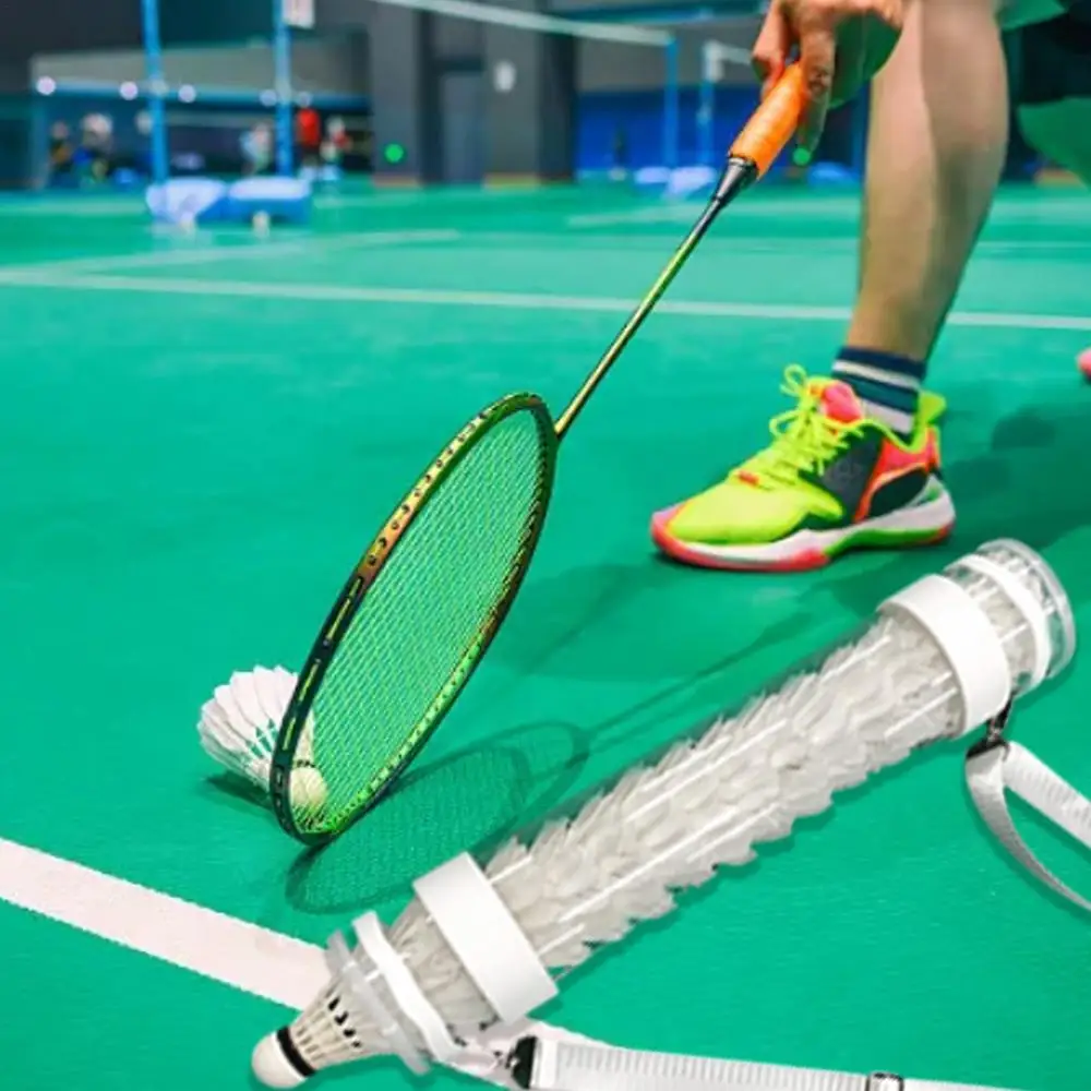 Shuttlecocks Storage Bucket Badminton Balls Holder Magnetic Tube Badminton Training Equipment Shuttlecock Storage Tube Bag