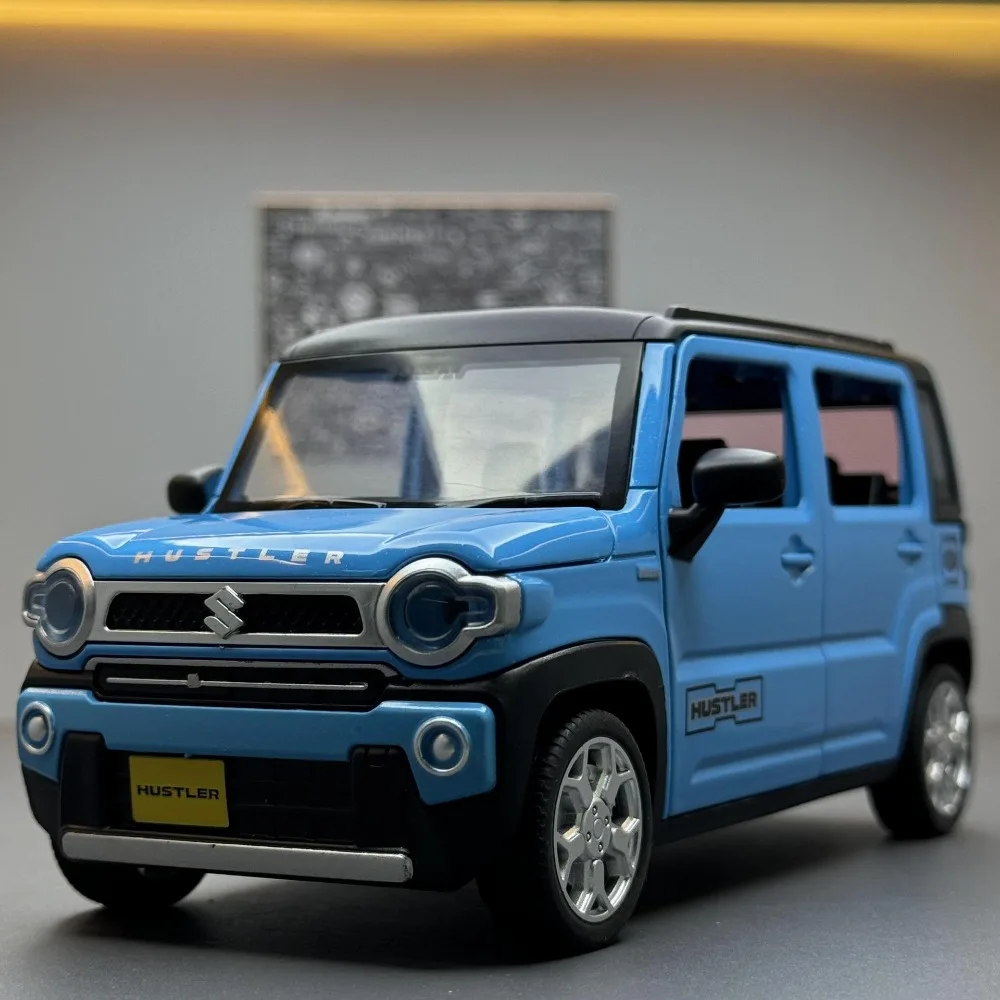 Suzuki hustler Toys男の子用モデルカー、金属製ダイキャスト